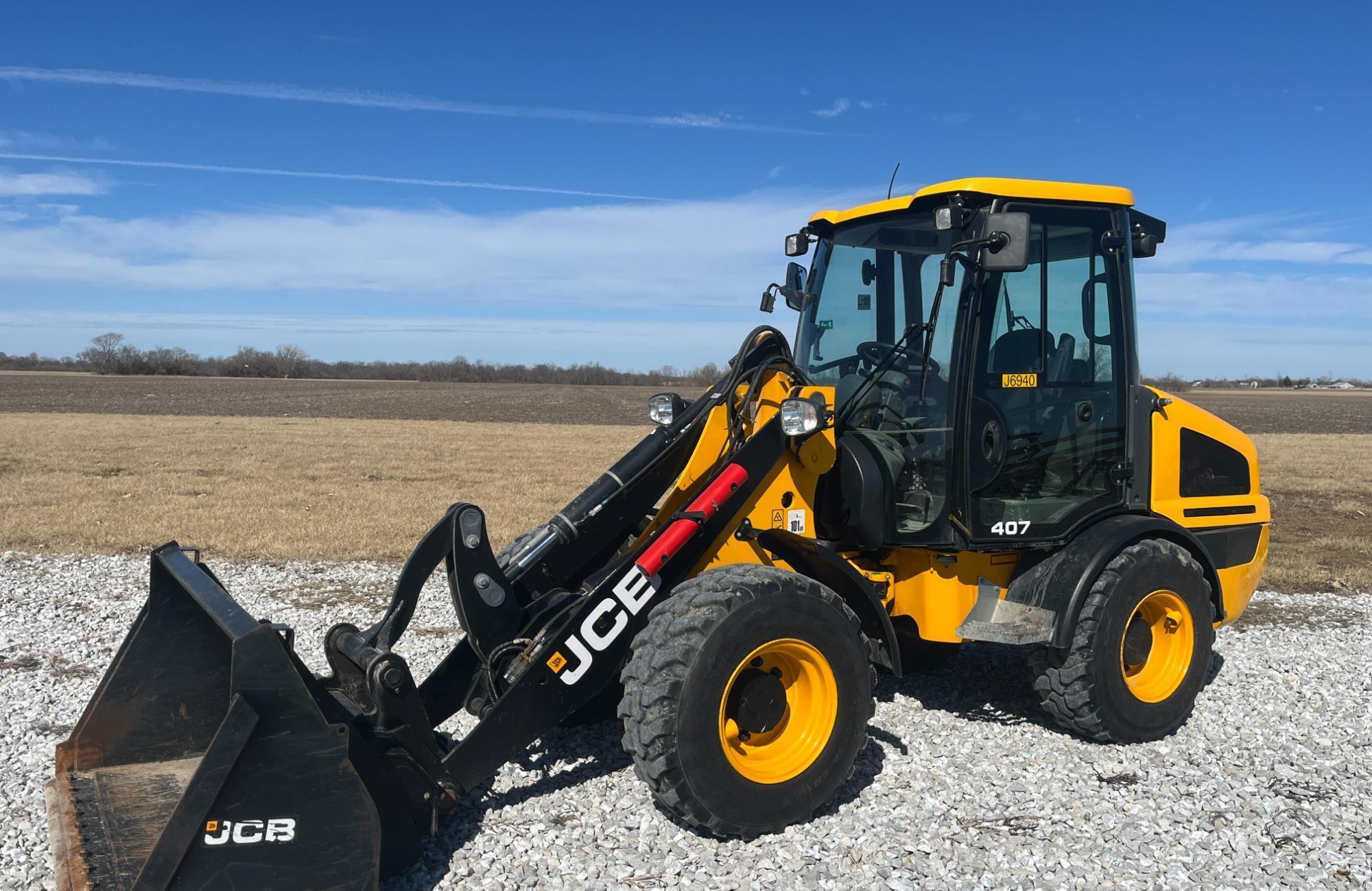 2022 JCB 407T4 Wheel Loader