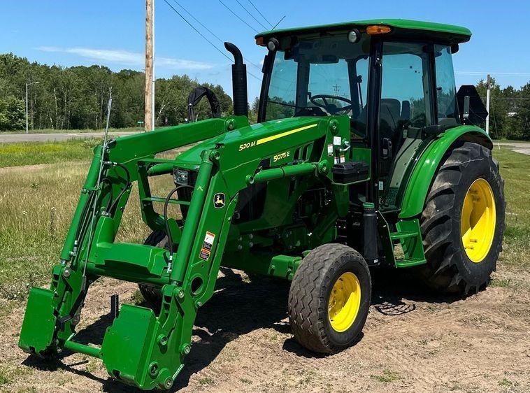 2021 John Deere 5075E tractor