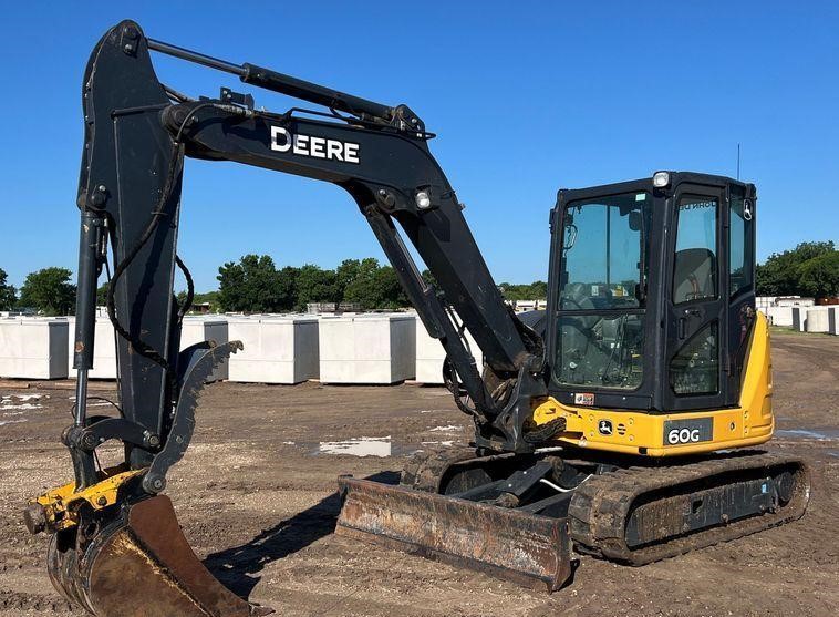 2019 John Deere 60G mini excavator