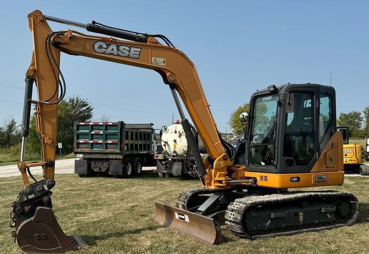 2017 Case CX80C mini excavator