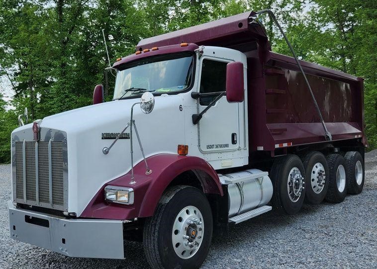 2007 Kenworth T800  dump truck